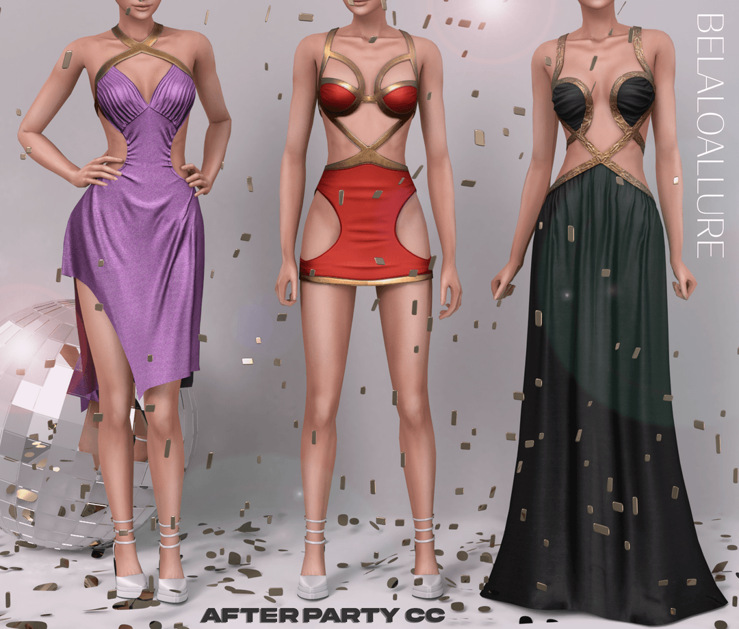 Скриншот мода Сет платьев для вечеринок After party